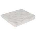 Baby Girls Ivory & Pink Teddy Bear Blanket, 2, hi-res