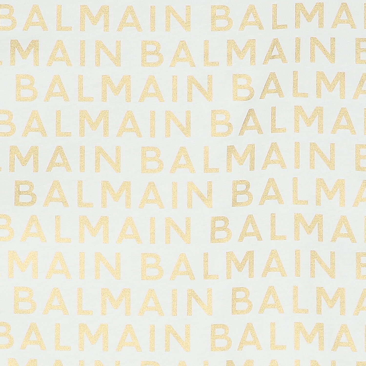 بطانية بالشعار باللون الأبيض والذهبي, 1, hi-res