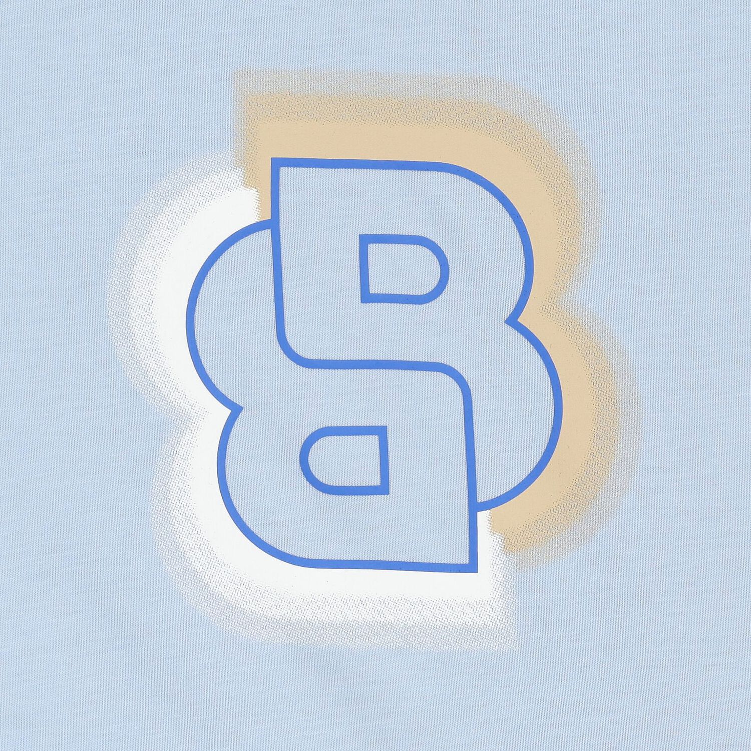 Younger Boys Blue Logo T-Shirt, 1, hi-res