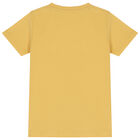 Boys Yellow Logo T-Shirt, 3, hi-res
