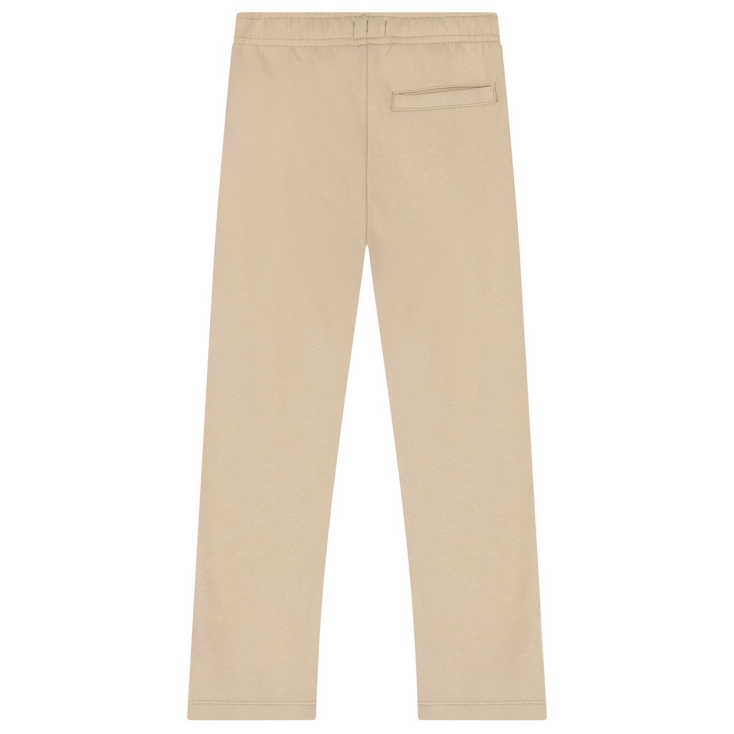 Boys Beige Logo Joggers, 1, hi-res