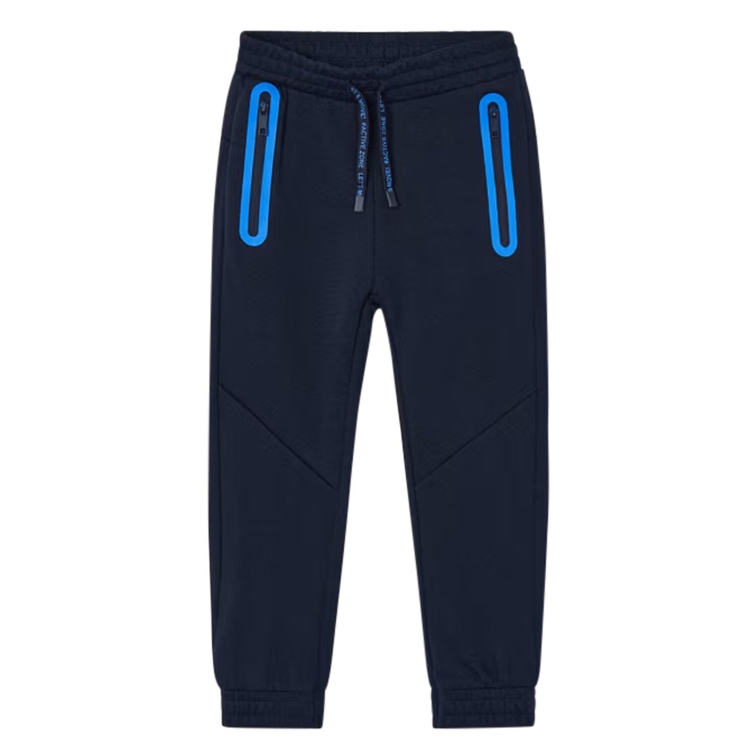 Boys Navy Blue Joggers, 2, hi-res image number null