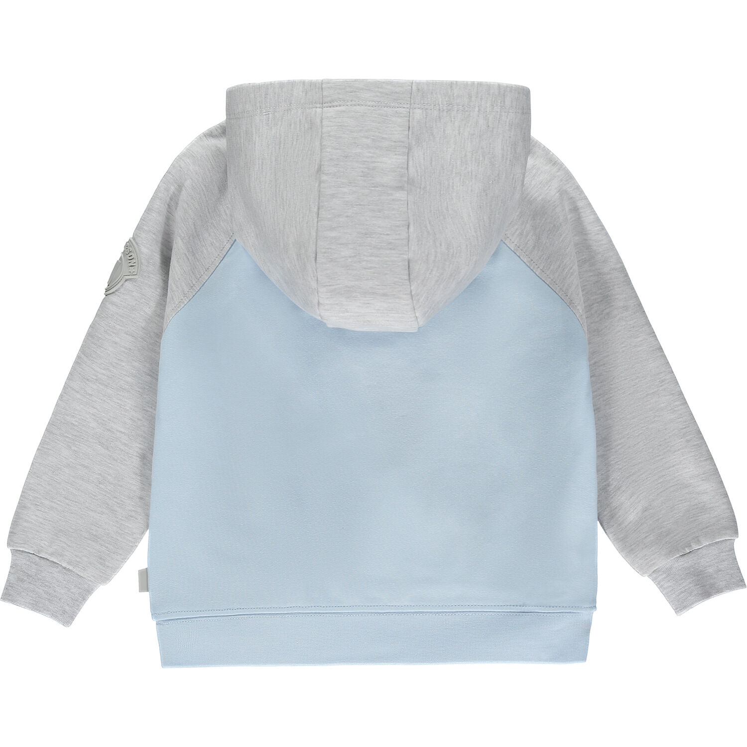 Boys Blue & Grey Logo Tracksuit, 1, hi-res