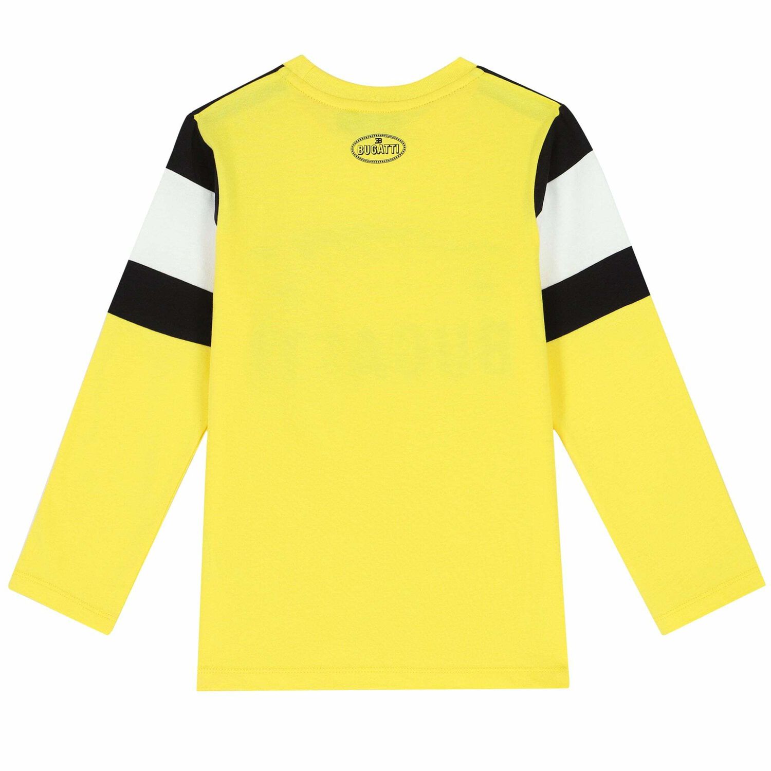 Boys Yellow Logo Long Sleeve Top, 1, hi-res image number null