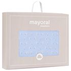 Baby Boys Blue & Beige Blanket, 1, hi-res