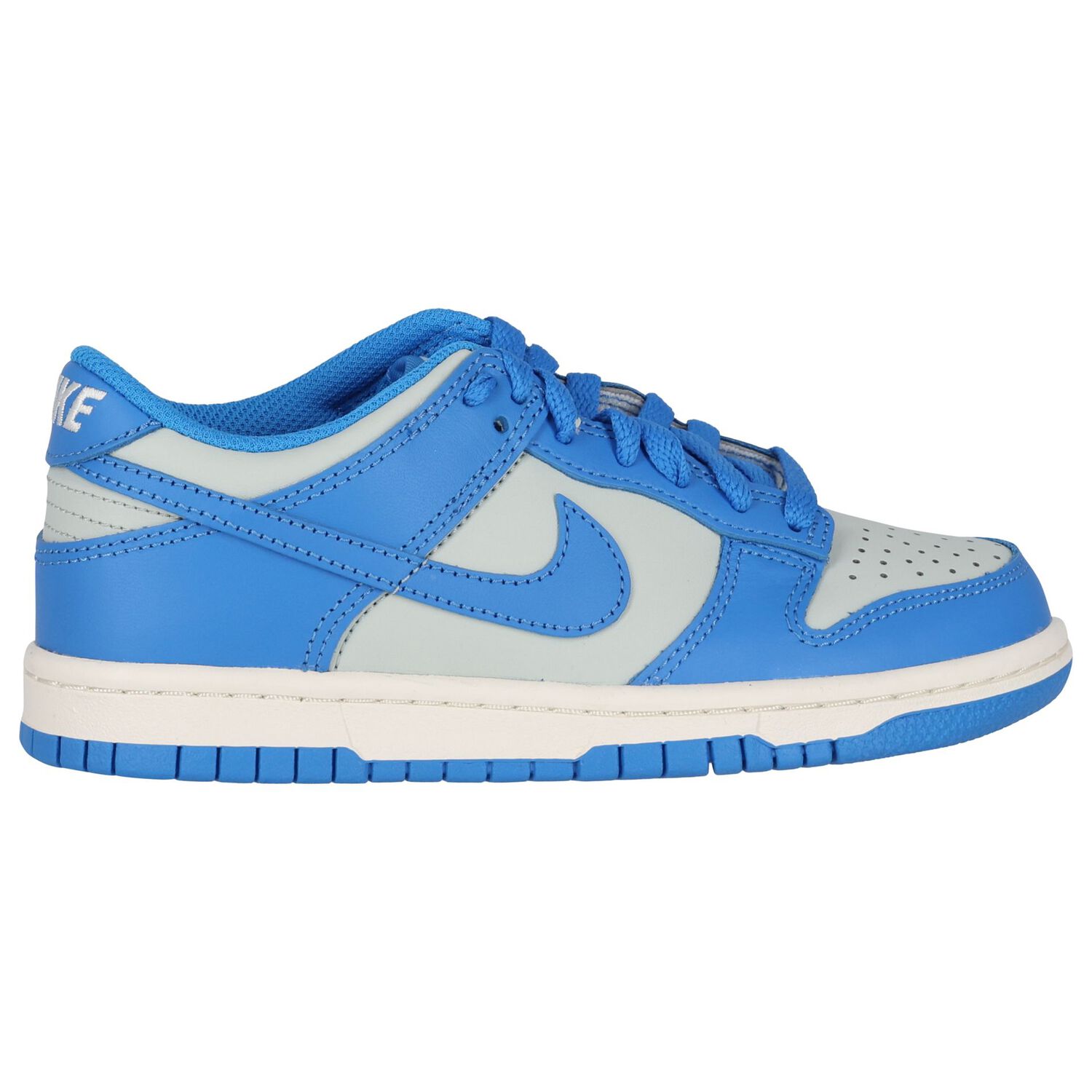 Blue & Grey Dunk Low Trainers , 4, hi-res
