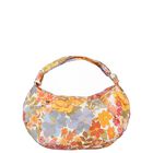 Girls Orange Floral Handbag, 1, hi-res