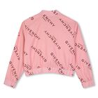 Girls Pink Logo Shorts Set, 1, hi-res