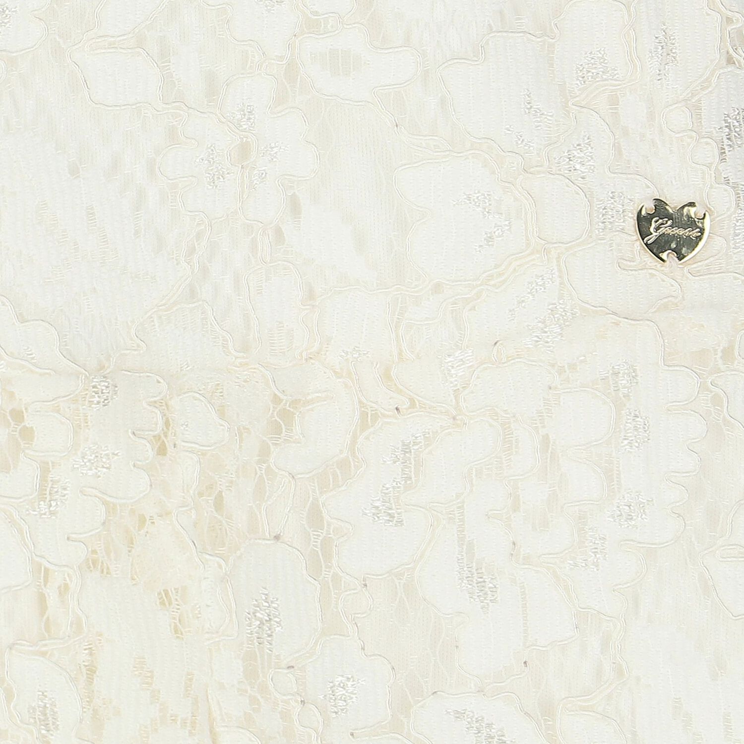 فستان بنات دانتيل باللون العاجى, 1, hi-res