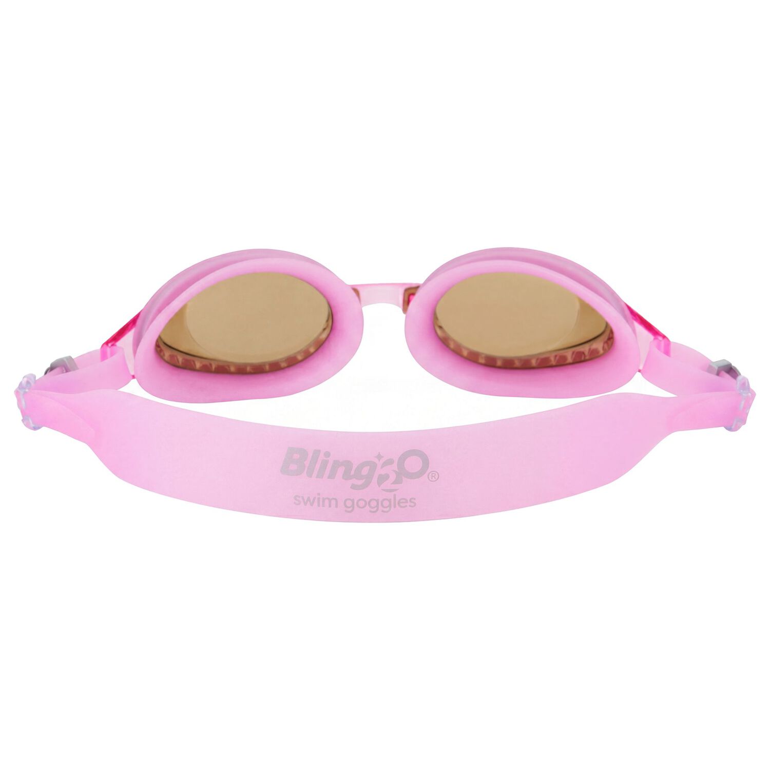 Girls Pink Swimming Goggles, 1, hi-res