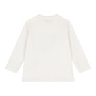 بلوزة بأكمام طويلة على شكل دب عاجي للأولاد الصغار, 1, hi-res