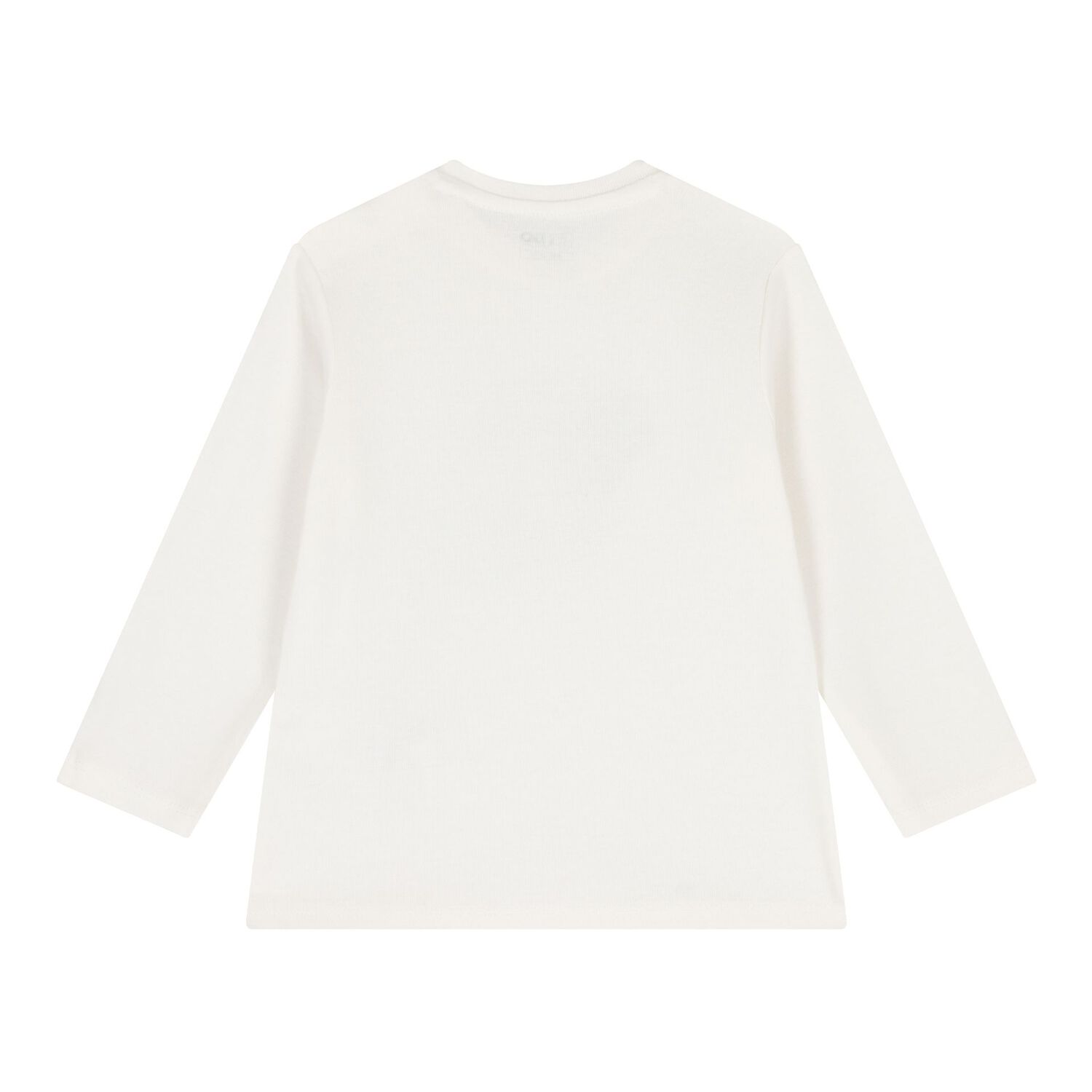 بلوزة بأكمام طويلة على شكل دب عاجي للأولاد الصغار, 1, hi-res