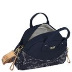 Navy Blue Geo Map Baby Changing Bag , 1, hi-res