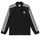 Black Logo Zip-Up Top, 1, hi-res