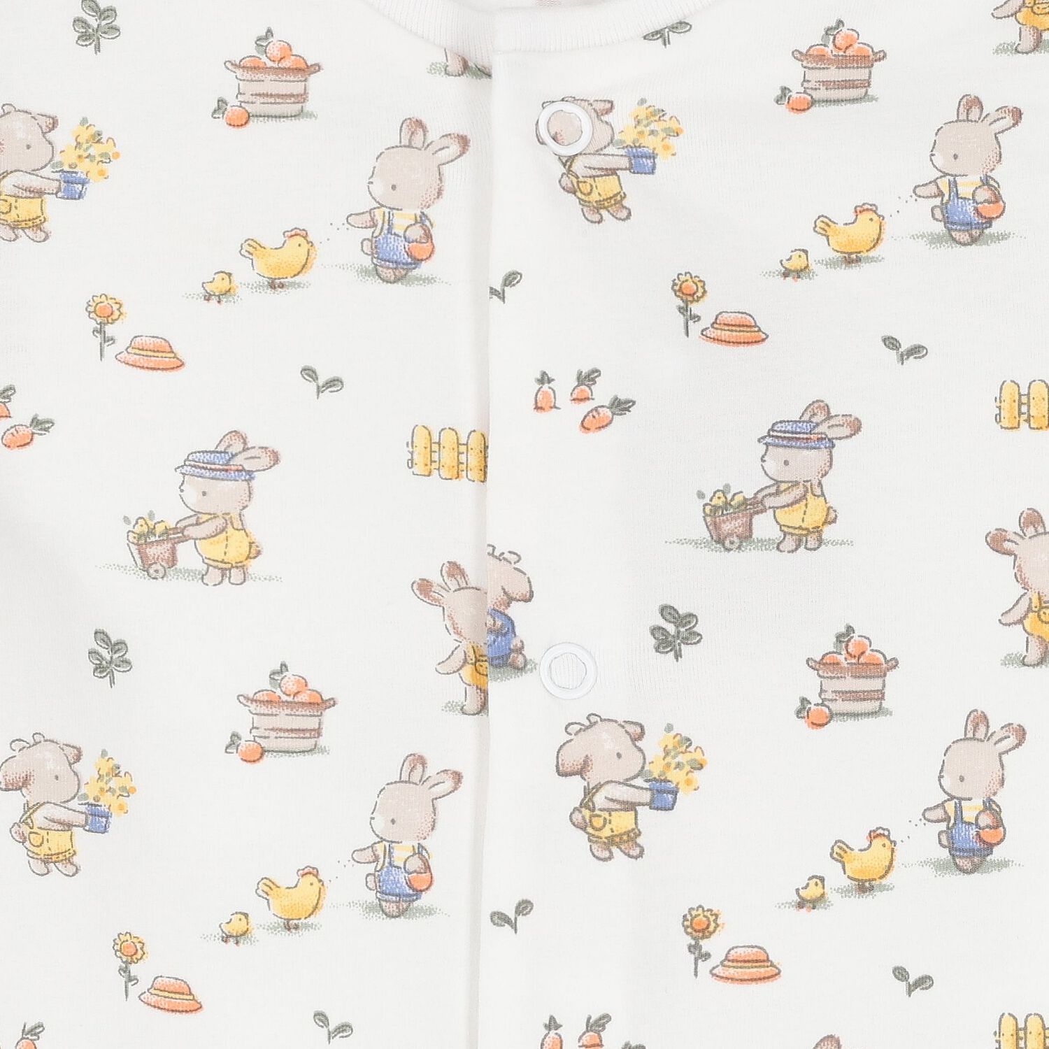 رومبير بنات باللون الأصفر والأبيض (قطعتين), 1, hi-res