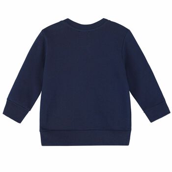 Navy Logo Sweatshirt