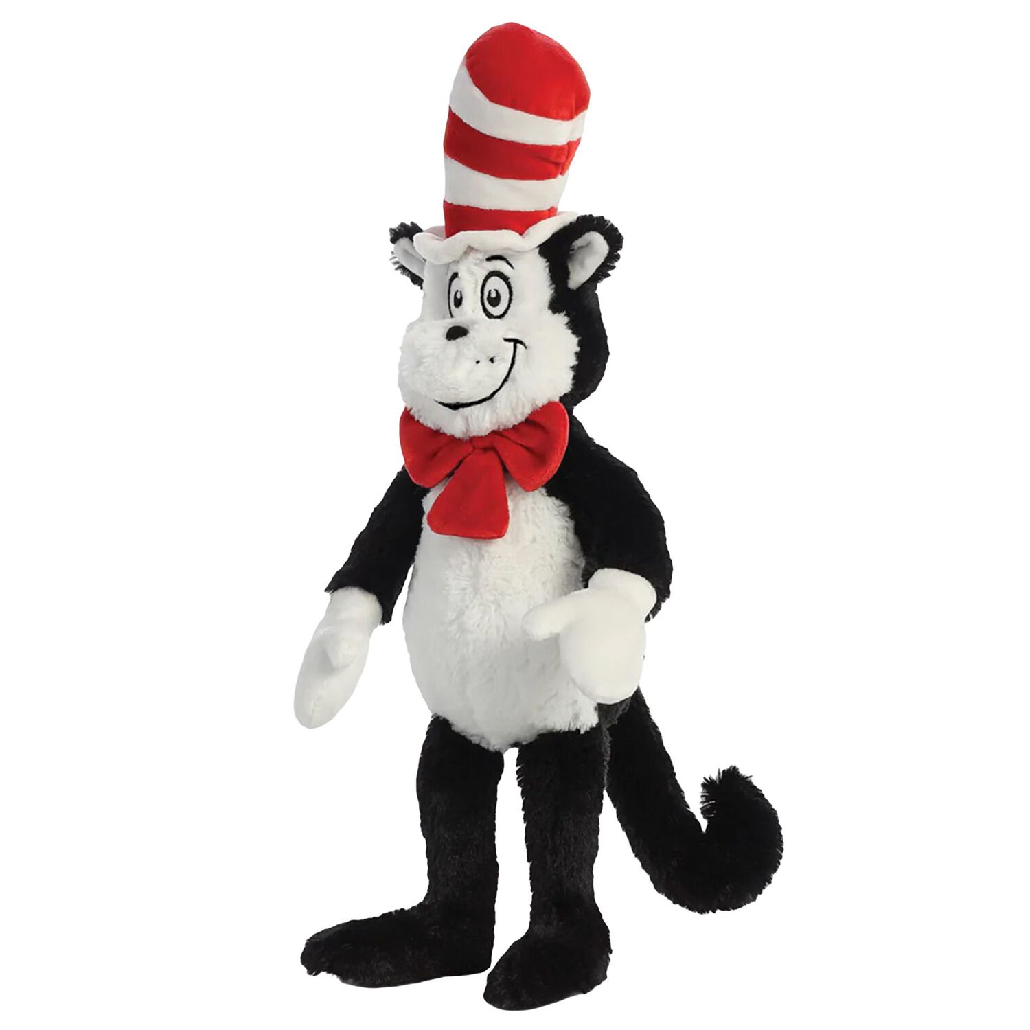 White & Black Dr. Seuss The Cat in the Hat Soft Toy ( 38 CM ), 1, hi-res