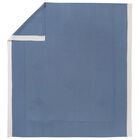 Baby Boys Blue & Ivory Knitted Blanket, 2, hi-res