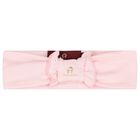 Baby Girls Pink Logo Headband , 2, hi-res