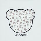 مدس بطبعة تيدى باللون الأبيض و الازرق , 2, hi-res