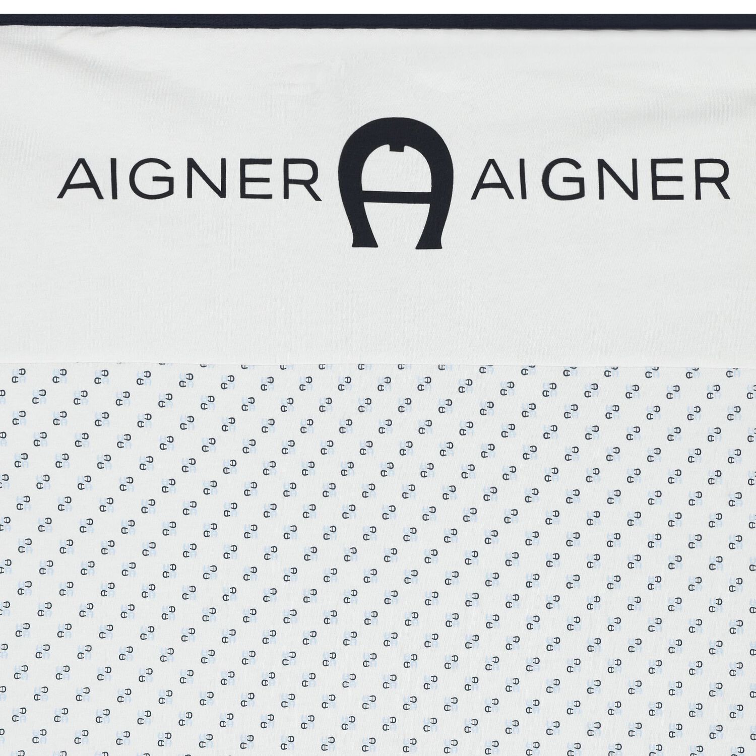 بطانية أولاد بالشعار باللون الأبيض والكحلي, 3, hi-res