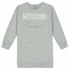 فستان بشعار ماسى باللون الرمادى, 1, hi-res