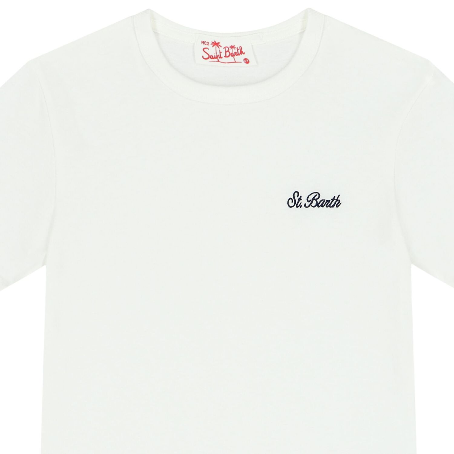 Boys White Logo T-Shirt, 1, hi-res image number null