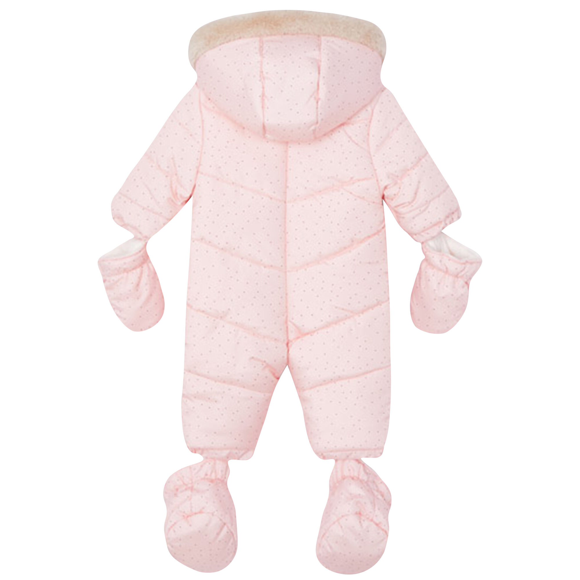Girls best sale padded snowsuit