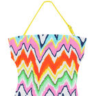 Girls Multi-Colored Zigzag Swimsuit, 1, hi-res