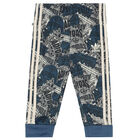 بدلة رياضية بالشعار باللون الأزرق، الأسود والعاجي, 1, hi-res