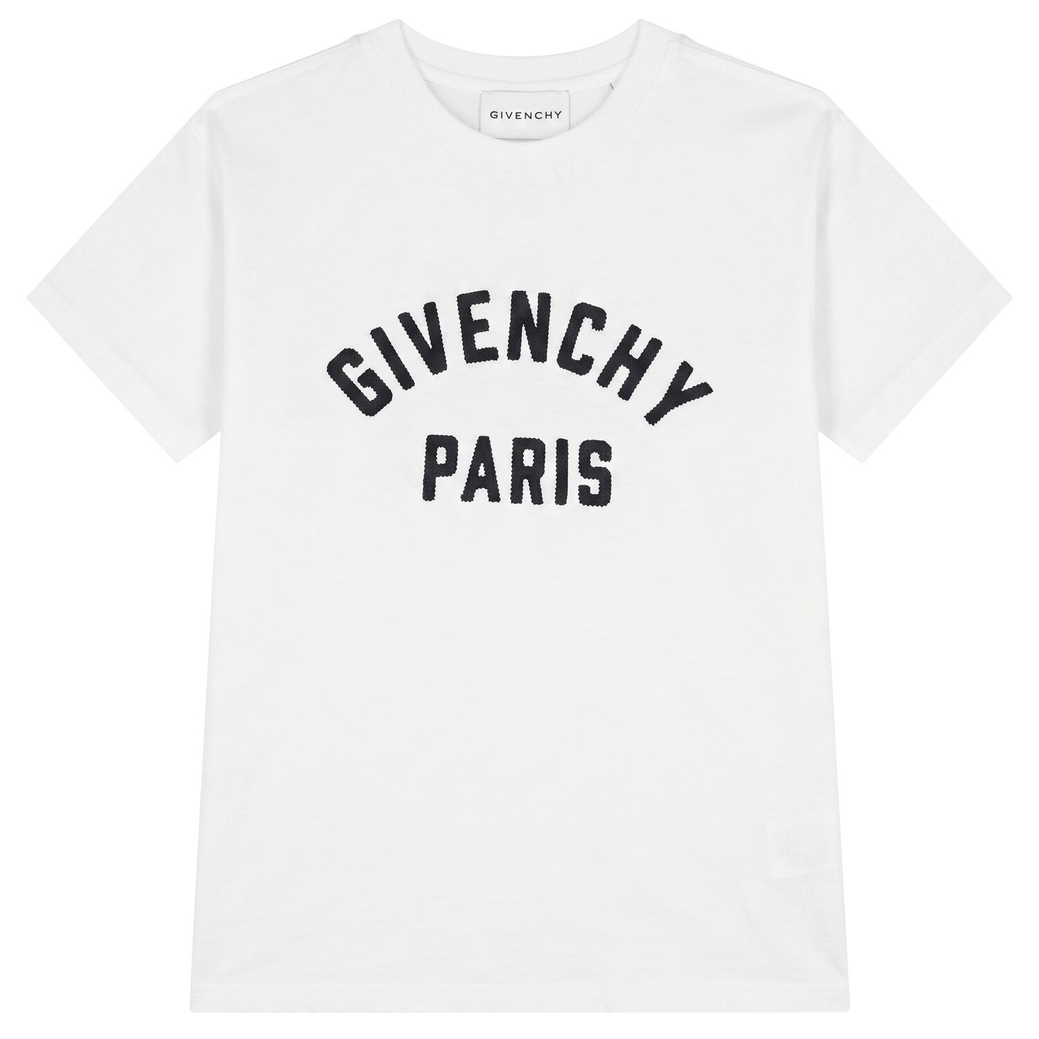 Boys White Logo T-Shirt, 2, hi-res