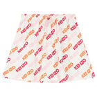 تنورة بالشعار باللون الأبيض, 1, hi-res