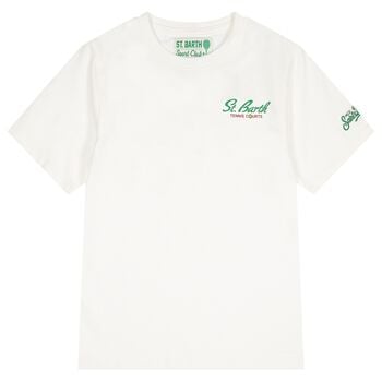 Boys Ivory Snoopy T-Shirt