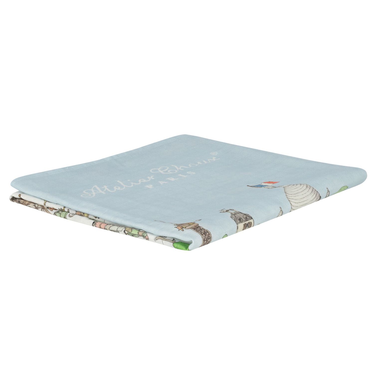 بطانية قماط بطبعة باريس للأطفال , 1, hi-res image number null