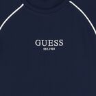 Girls Navy Blue Logo Dress, 2, hi-res