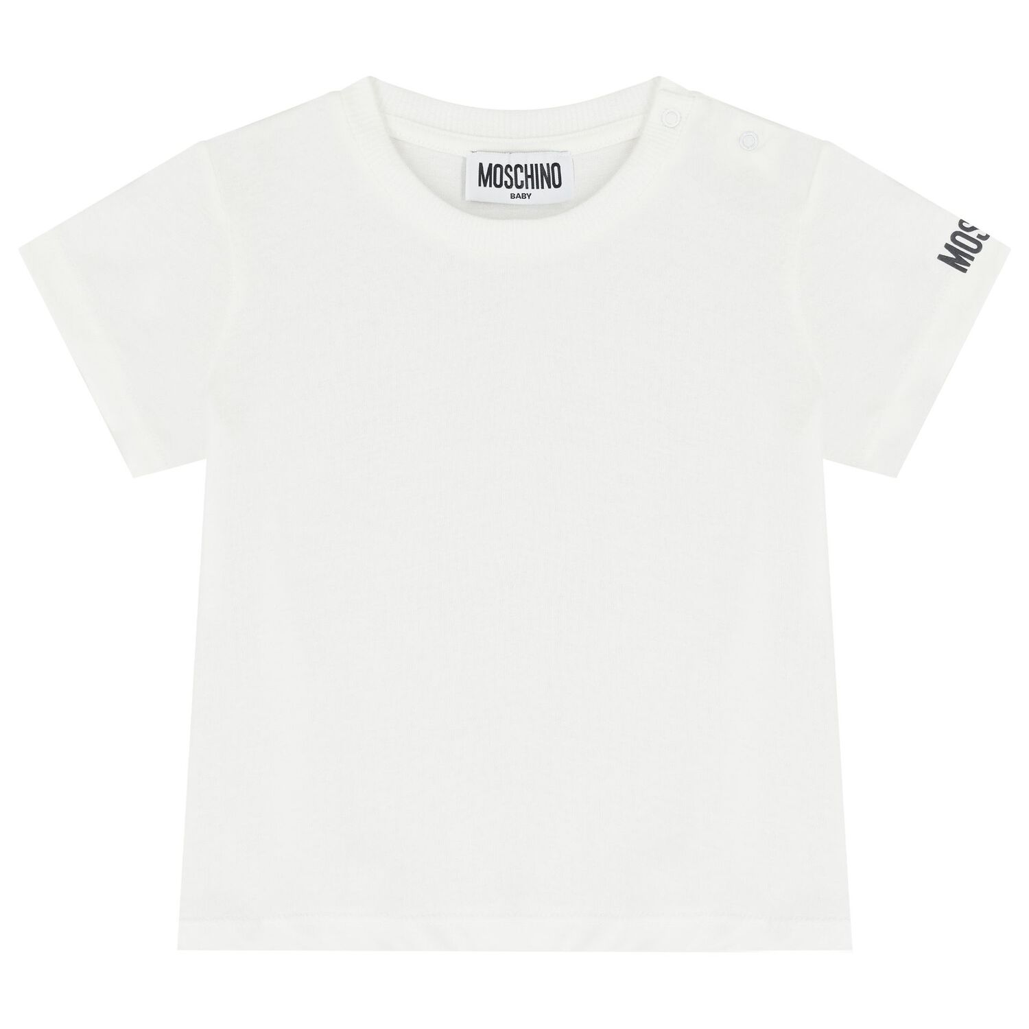 طقم دونغرى بالشعار بطبعه تيدى بير باللون الابيض والكحلى, 1, hi-res image number null