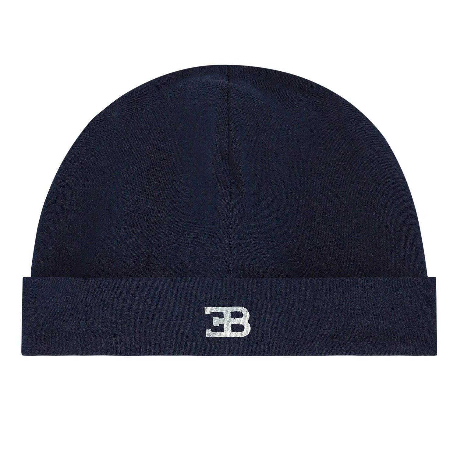Baby Boys Navy Blue Logo Hat, 1, hi-res image number null
