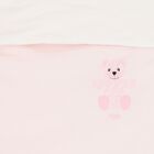 Baby Girls Pink Teddy Bear Logo Nest, 1, hi-res