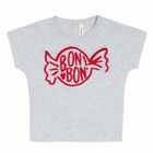 Girls Grey T-Shirt, 1, hi-res