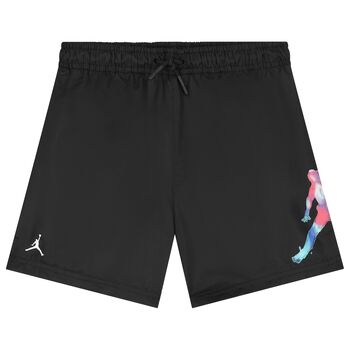 Boys Black Jordan Logo Shorts