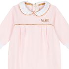 Baby Girls Pink & White Geo Map Babygrow Gift Set, 1, hi-res