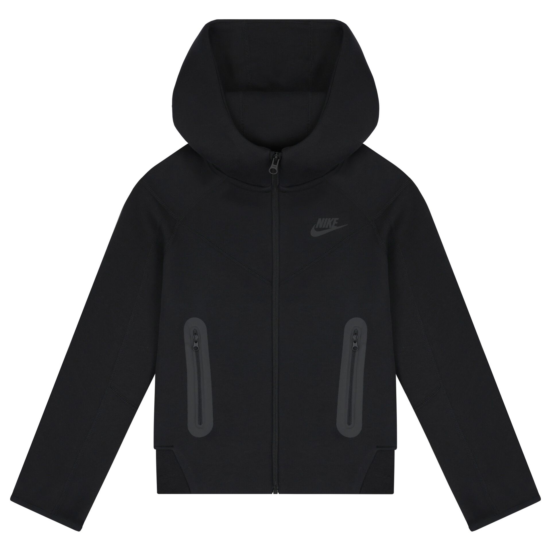 junior black nike hoodie