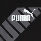 Boys Black Logo T-Shirt, 1, hi-res