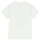 Boys White Logo T-Shirt, 1, hi-res