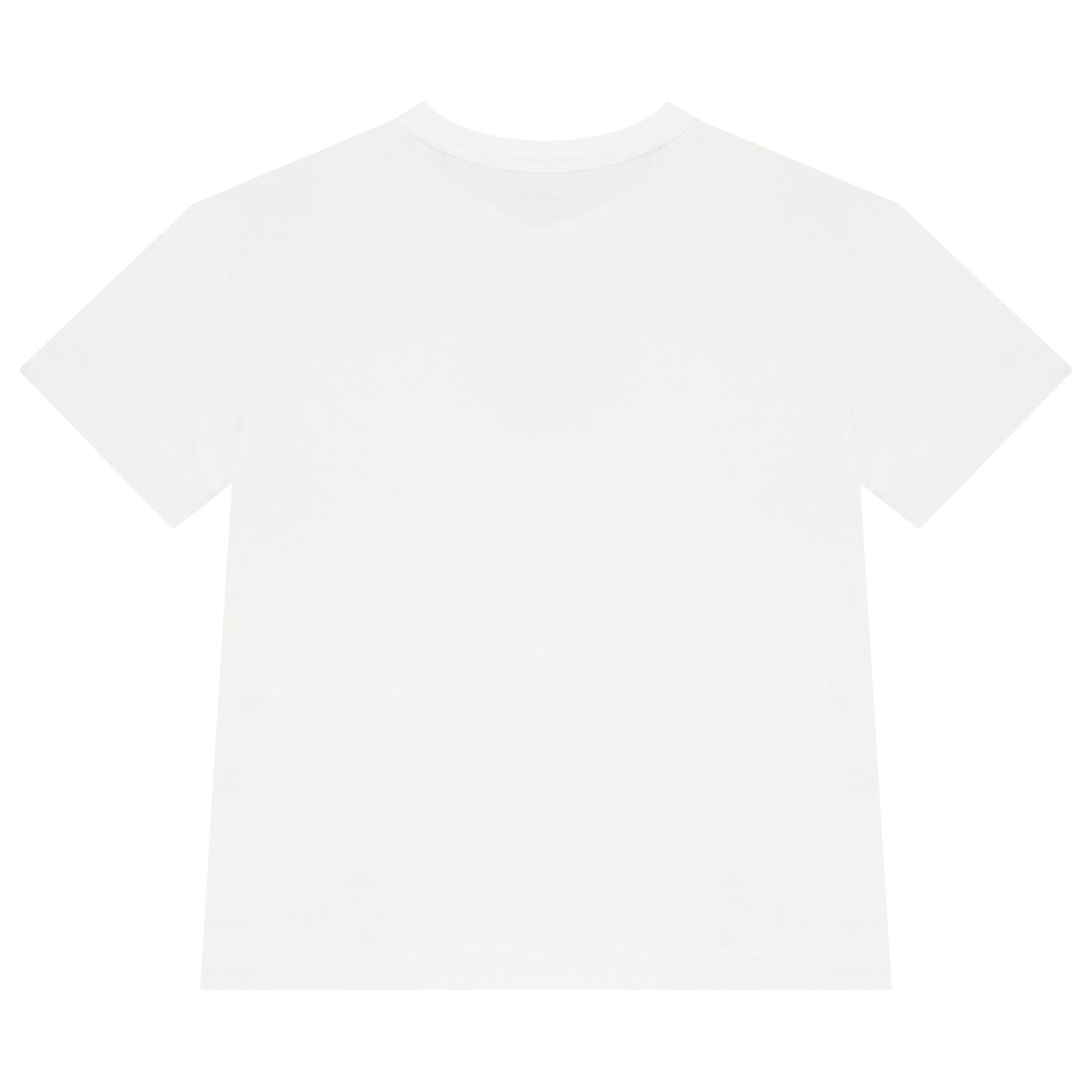 Girls White Logo T-Shirt, 2, hi-res image number null