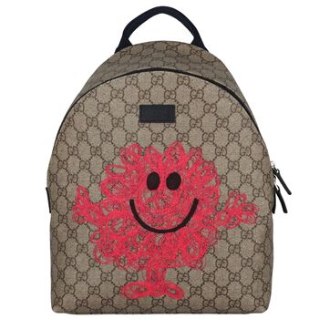 Girls Brown GG Supreme Backpack