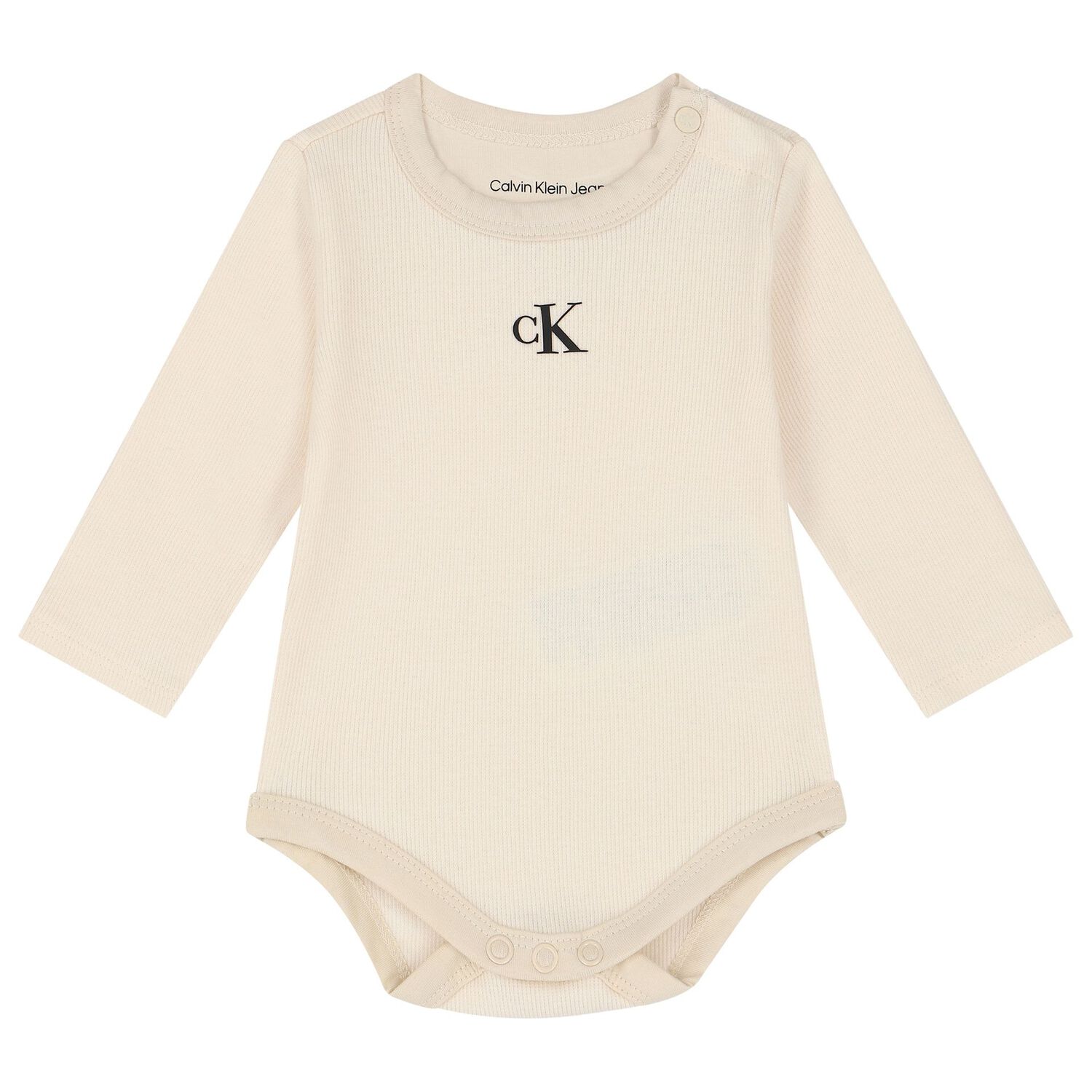 بودى سوت أولاد باللون الأسود والعاجى (2 قطع), 1, hi-res