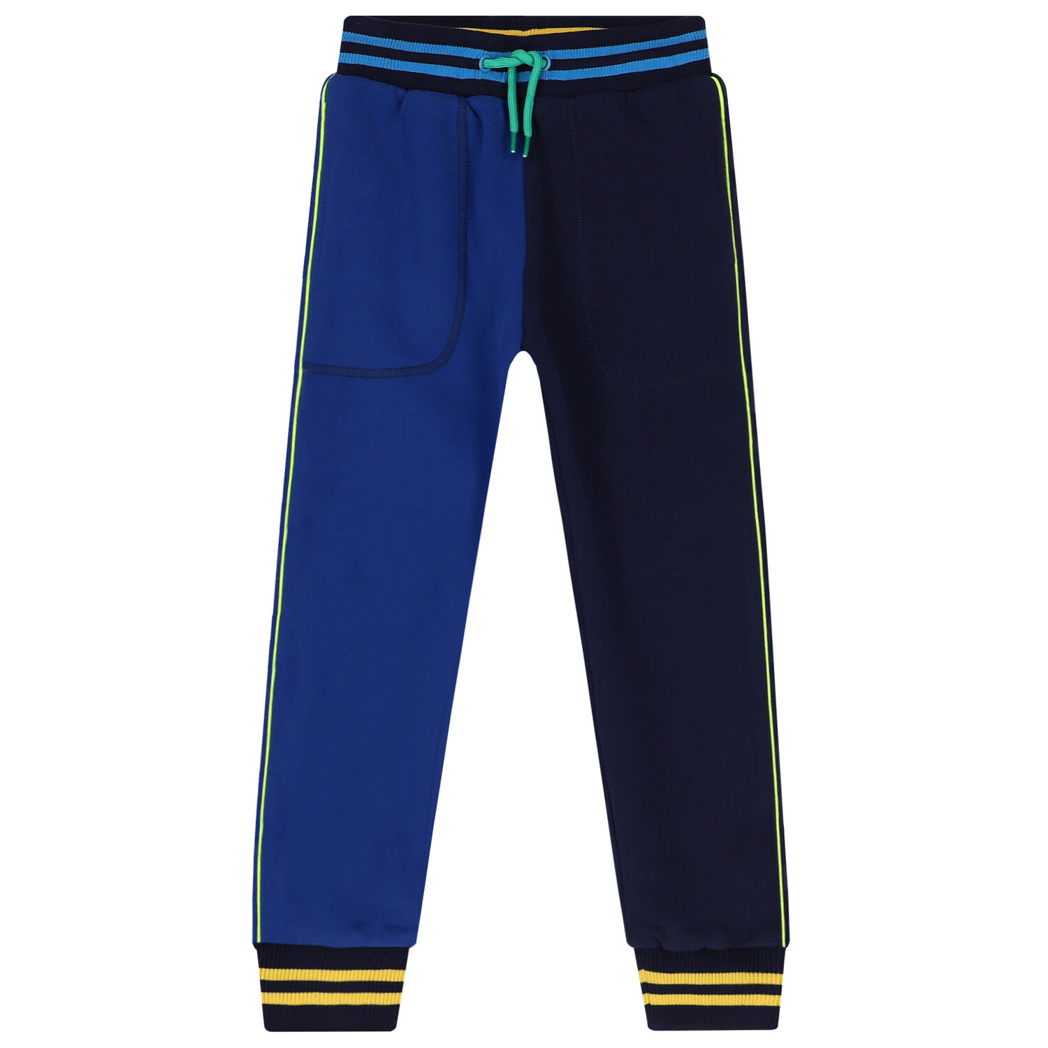 Boys Blue Logo Joggers, 1, hi-res