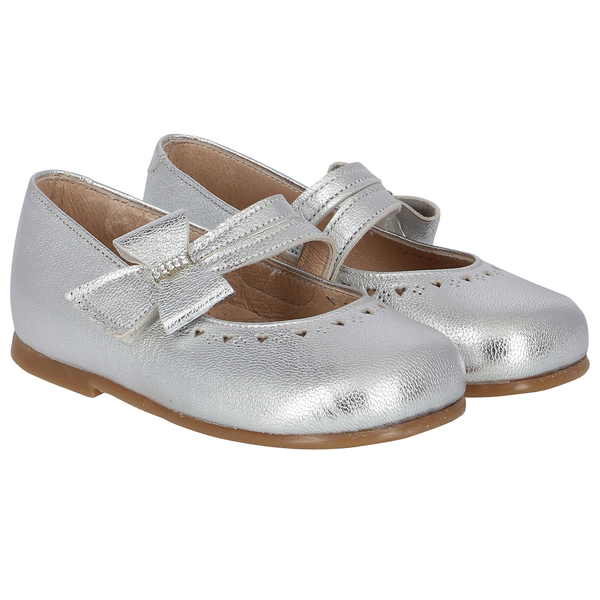 Silver shoes discount baby girl