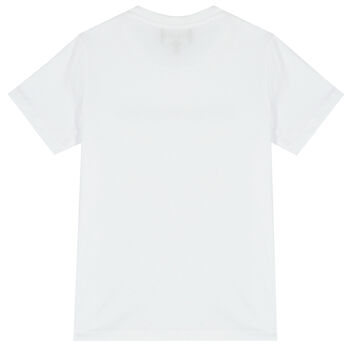 Boys White Logo T-Shirt